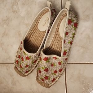 Micheal kors floral espadrilles